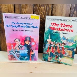 Illustrated Classic Editions Books-1970s